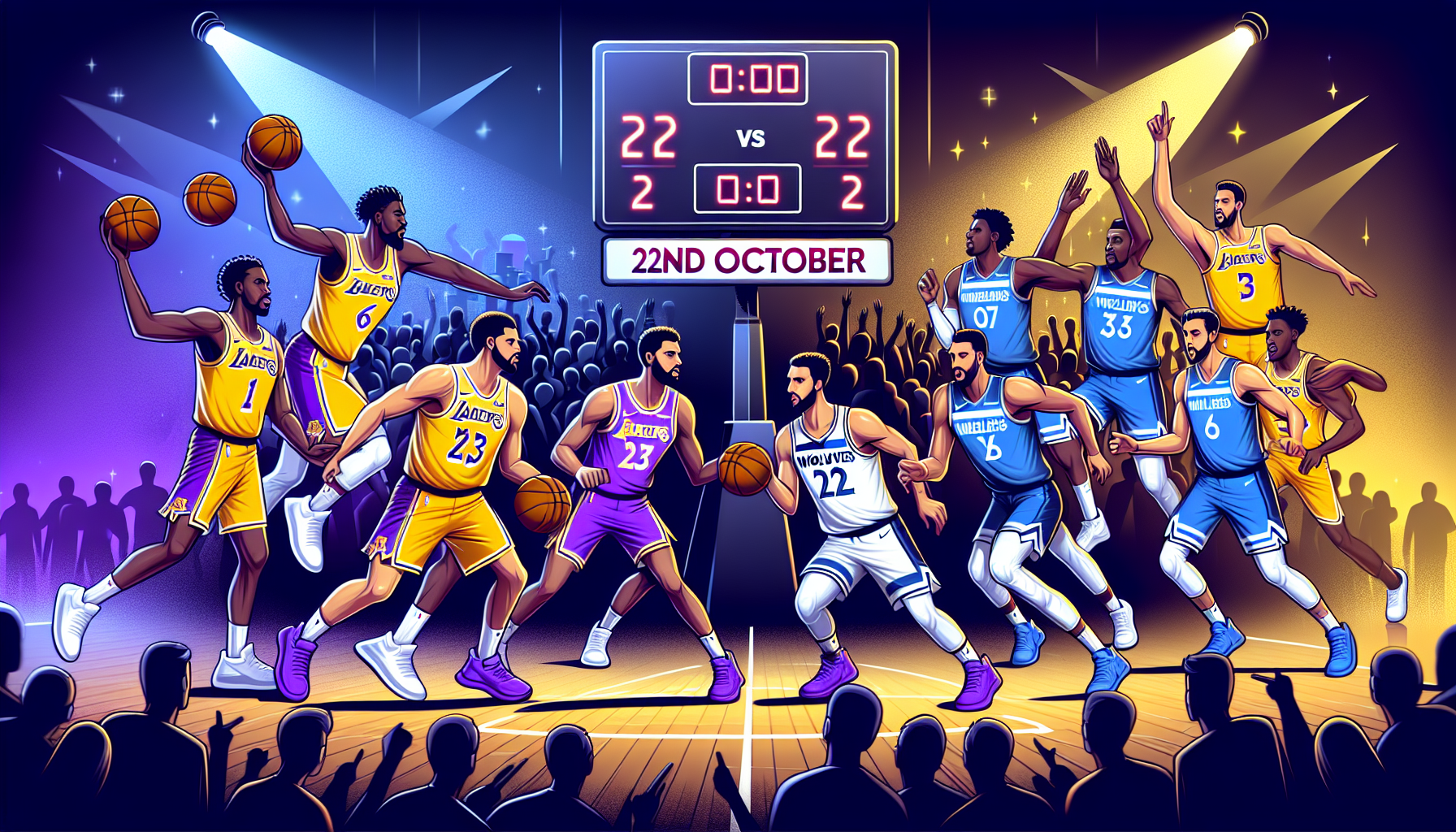 Where to Watch the Lakers vs Timberwolves: Experience a Historic NBA Clash Live on October 22nd
