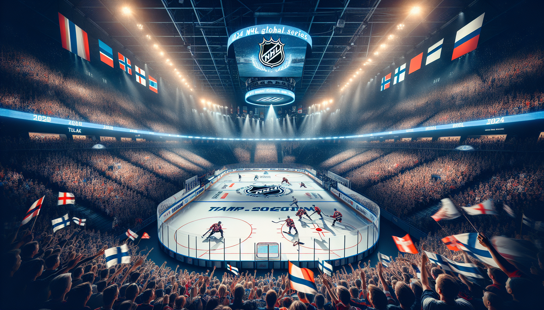 A Celebration of Finnish Hockey Talent at the 2024 NHL Global Series in Tampere