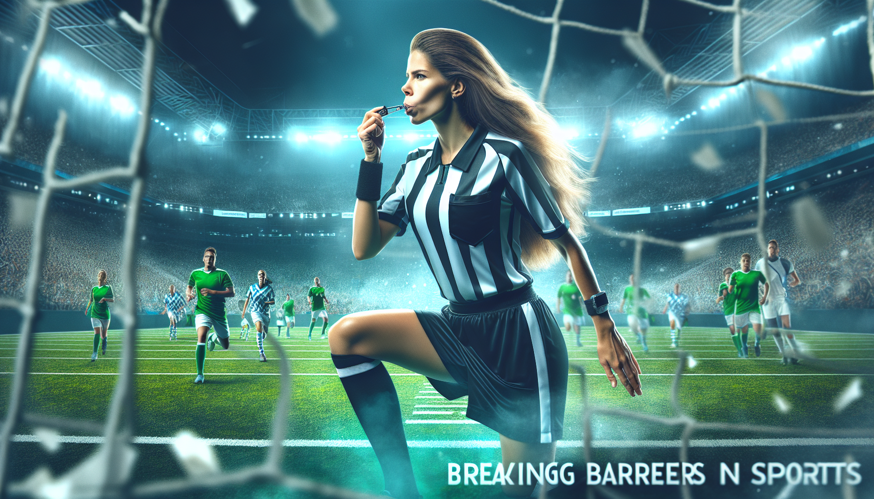Rebecca Welch First Female Premier League Referee and Champion for Women in Sports